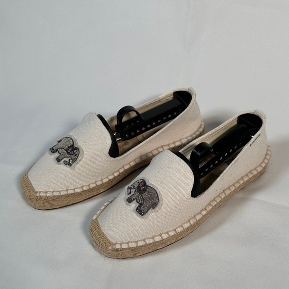 Soludos Elephant Smoking Slipper Espadrilles Anthropologie Size 7 - Picture 7 of 11